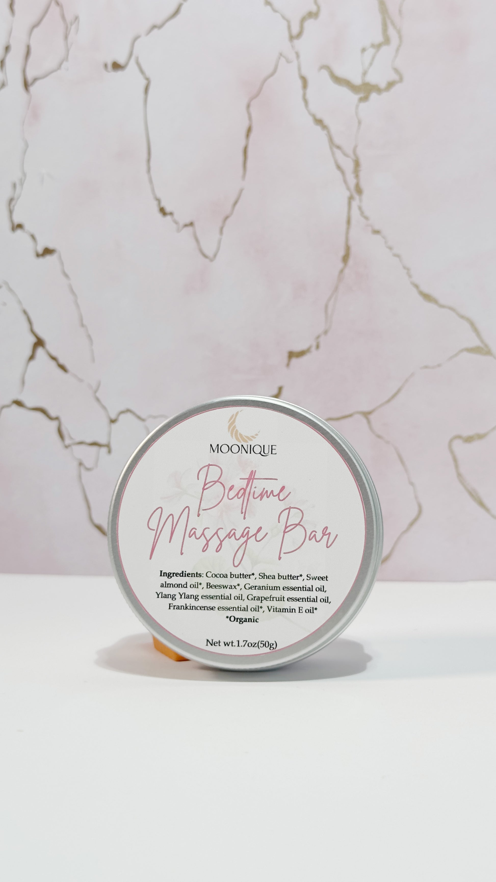 massage bar, bedtime lotion, lotion bar, bedtime massage bar by Moonique,