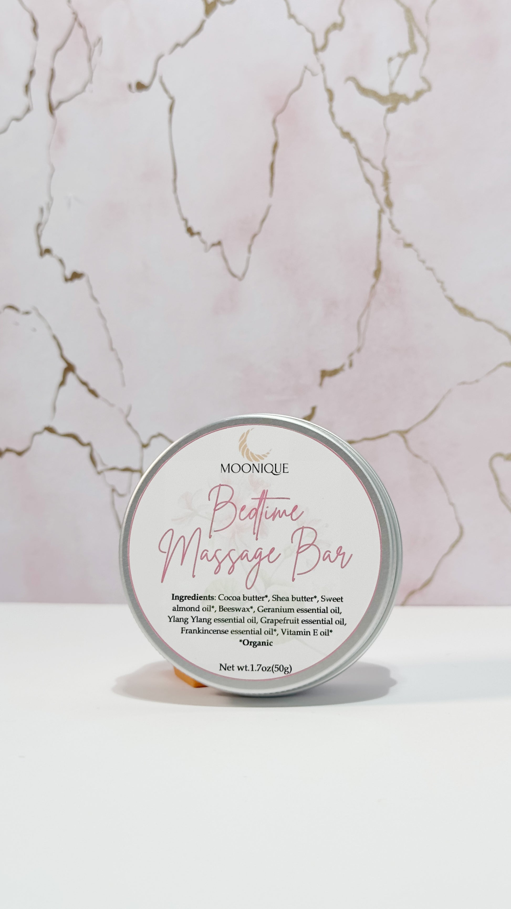 massage bar, bedtime lotion, lotion bar, bedtime massage bar by Moonique,