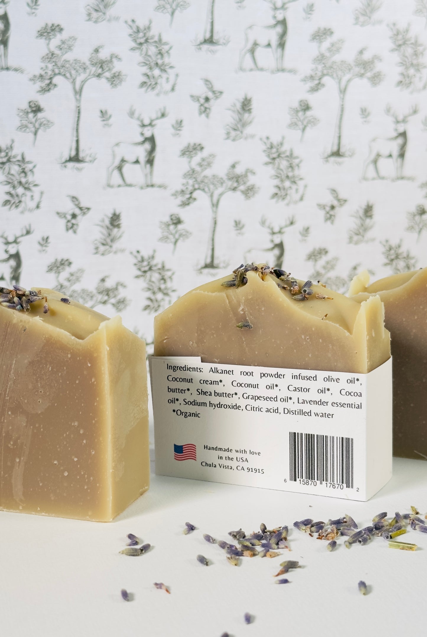 Organic lavender soap, organic soap, lavender soap, handmade lavender soap, artisan lavender soap, natural lavender soap, palm oil free lavender soap, chemical free lavender soap