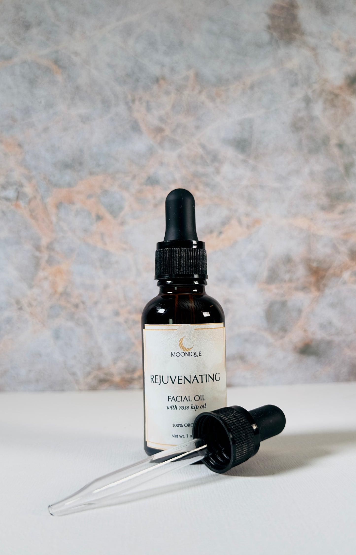 Rejuvenating facial oil, facial oil with rose hip, organic facial oil, best facial oil, facial oil for all skin types, clean ingredients facial oil, chemical free facial oil