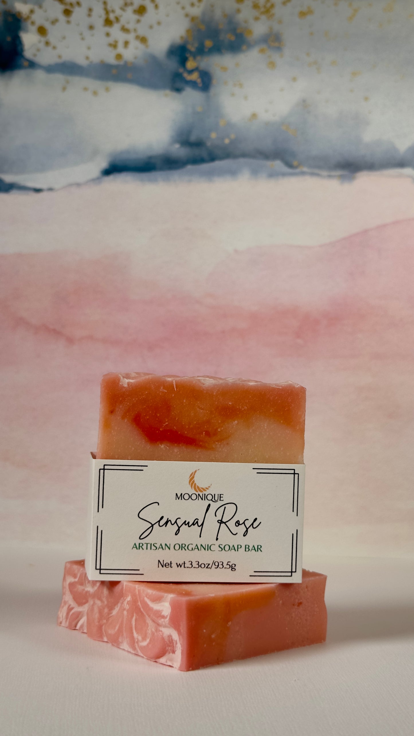 Organic rose smelling soap, organic soap, rose soap, handmade rose soap, artisan rose soap, natural rose soap, palm oil free rose soap, chemical free rose soap, pink rose soap, soap smelling like a rose