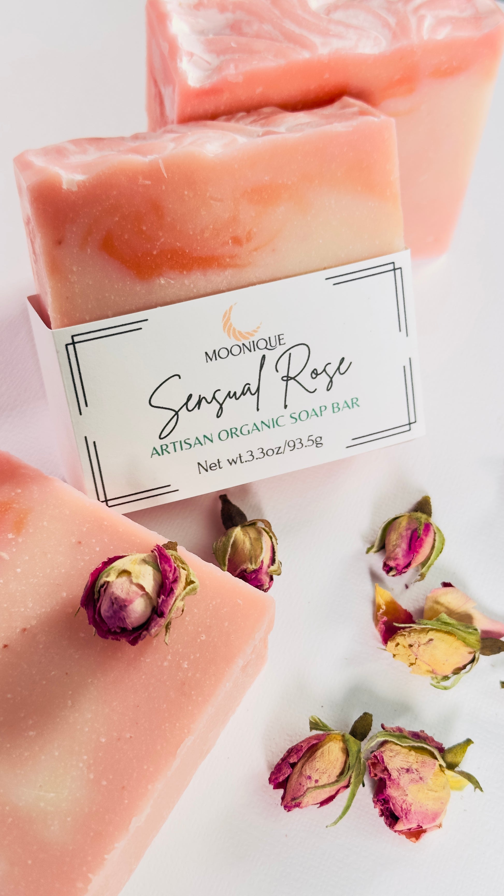 Organic rose smelling soap, organic soap, rose soap, handmade rose soap, artisan rose soap, natural rose soap, palm oil free rose soap, chemical free rose soap, pink rose soap, soap smelling like a rose