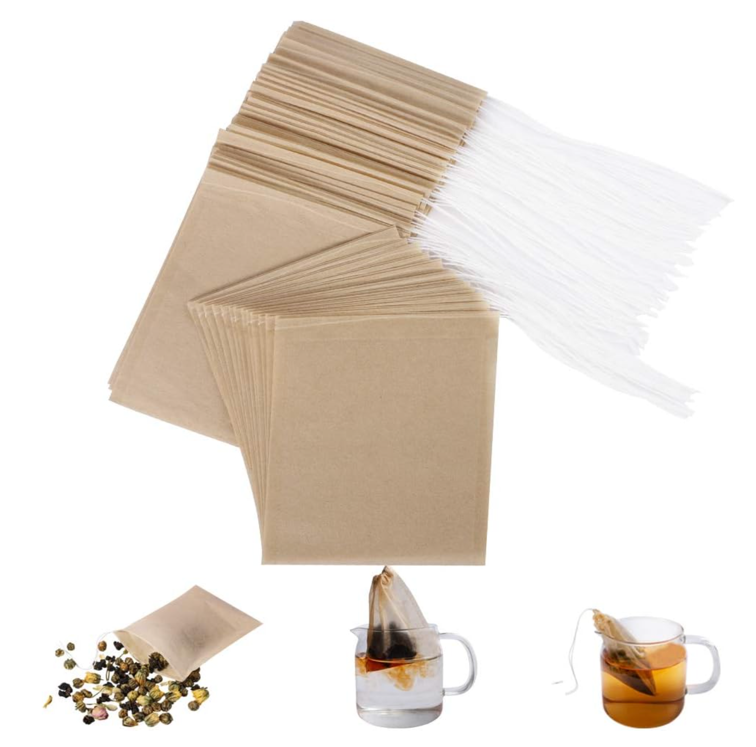 Biodegradable tea bags