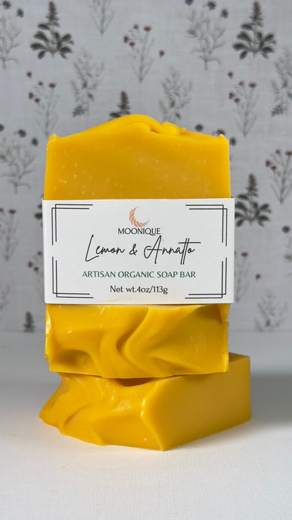 Lemon and Annatto Soap