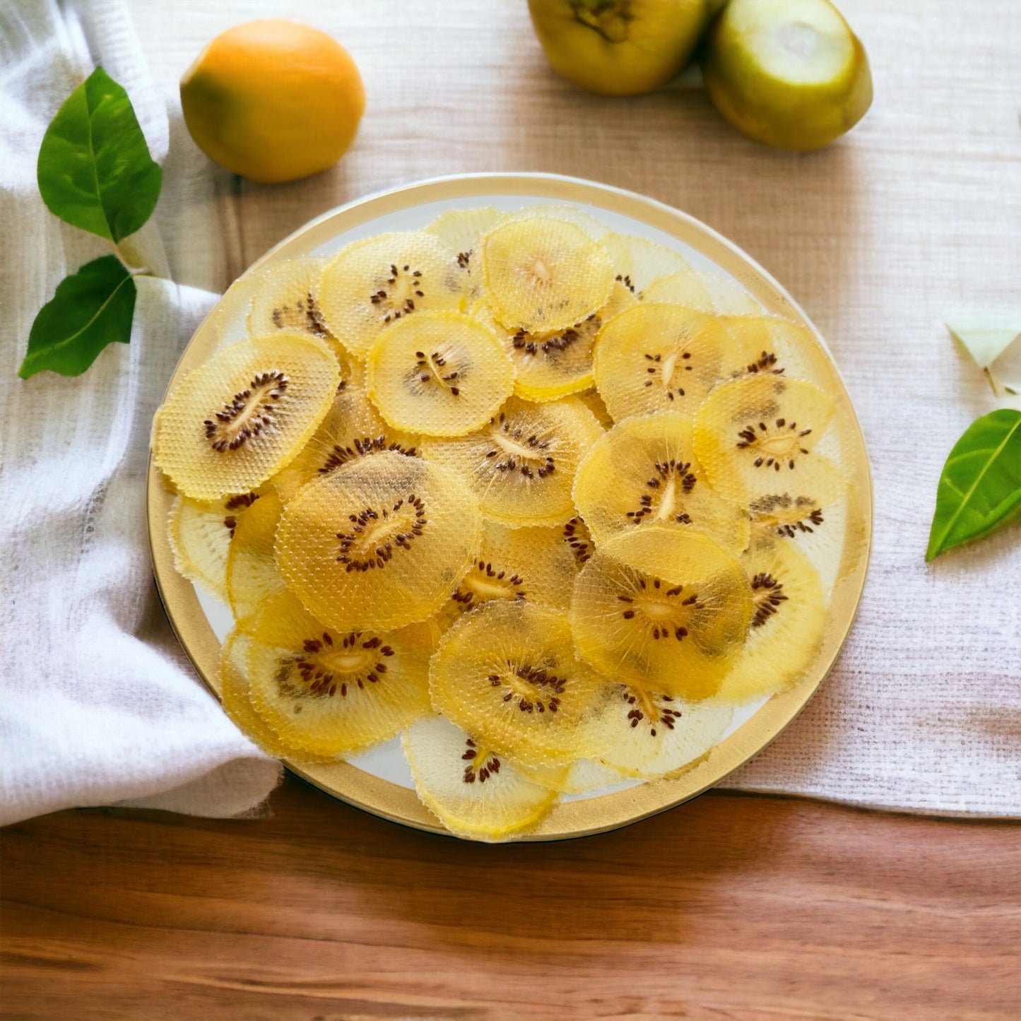 Dried kiwis