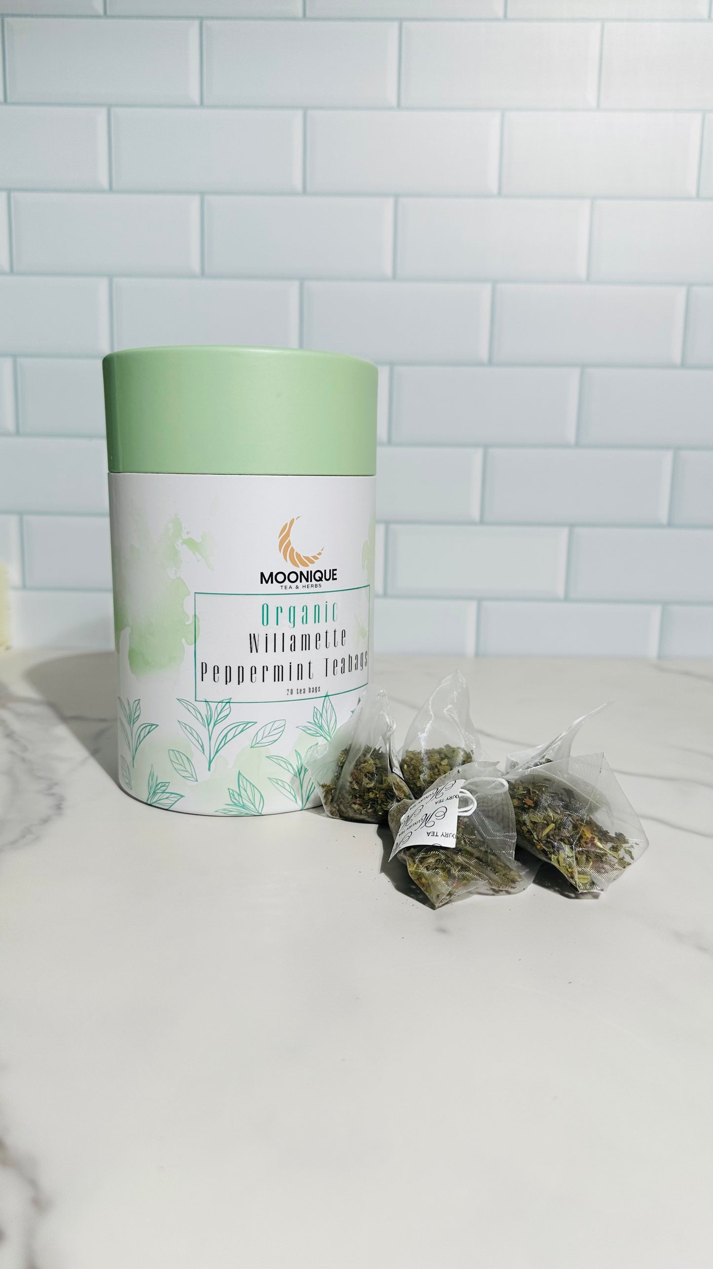 Organic Willamette Peppermint Tea Bags