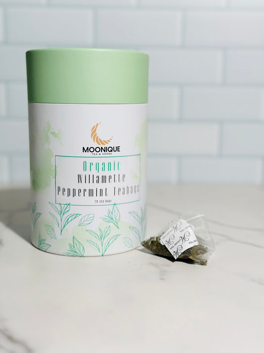 Organic Willamette Peppermint Tea Bags